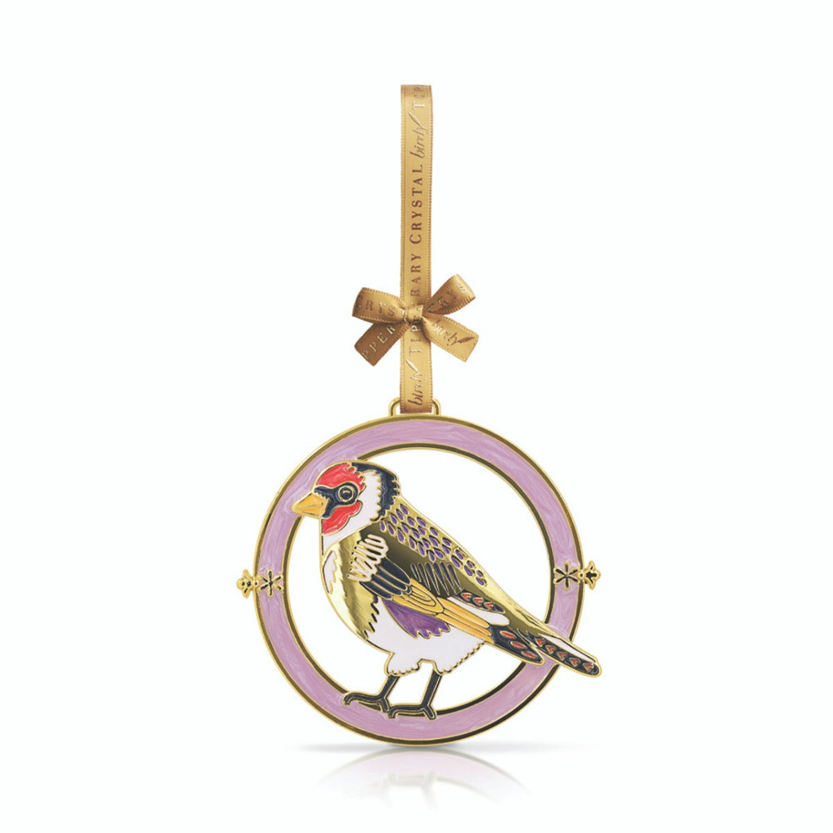 Tipperary Crystal | Hanging Decoration - Goldfinch