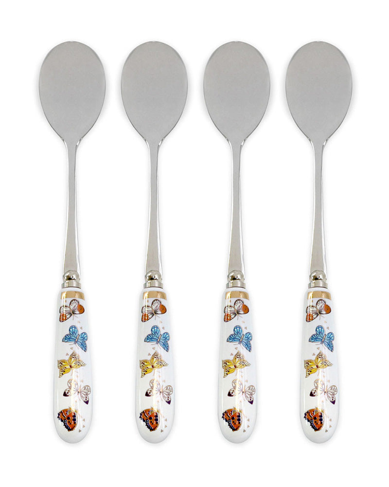 Tipperary Crystal | Butterfly Desert Spoon Set Of Four