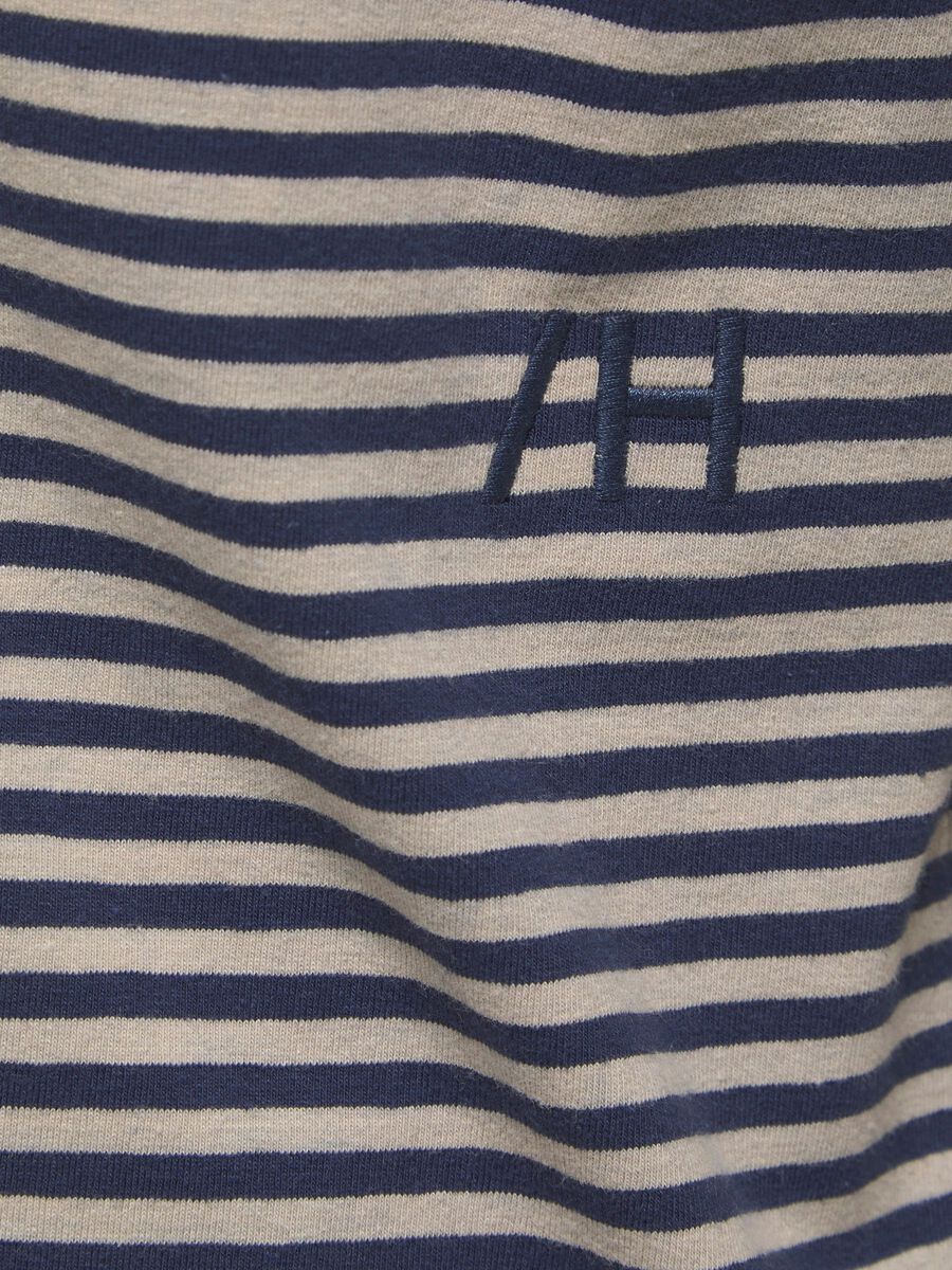 Selected Homme | Striped T-Shirt -Navy