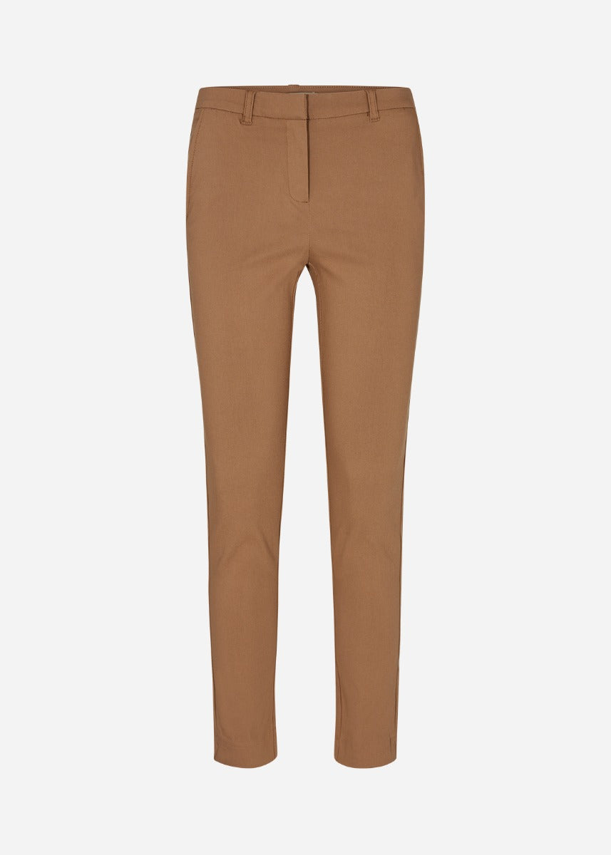 Soya Concept | Lily Slim Trousers -Coco Brown