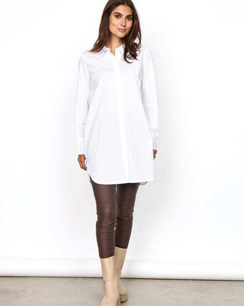 Soya Concept | Tokyo Long Shirt - White