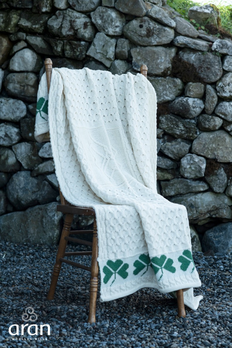 Aran woolen outlet mills blanket