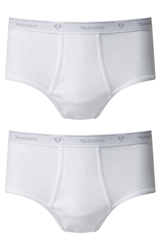Vedoneire | White Briefs Twin Pack