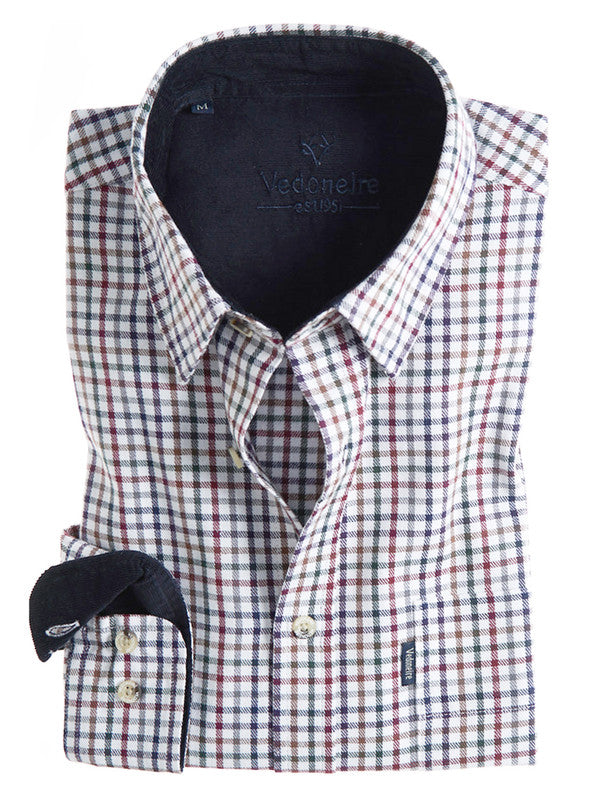Vedoneire | Cotton Plaid Shirt Grafton