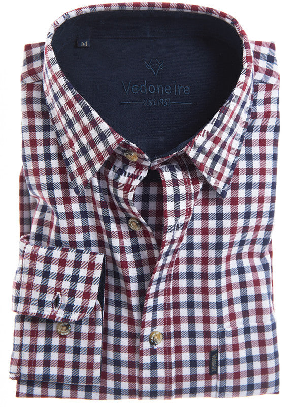 Vedoneire | Cotton Plaid Shirt Walcot