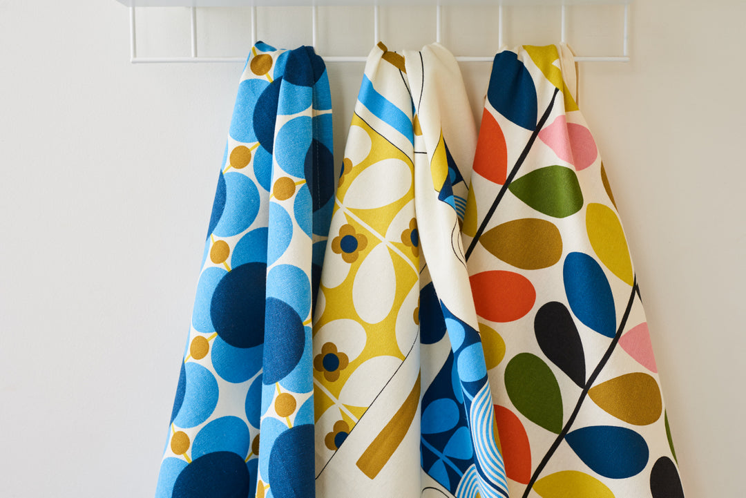 Orla Kiely | Yes Stem Set Of Two Tea Towels