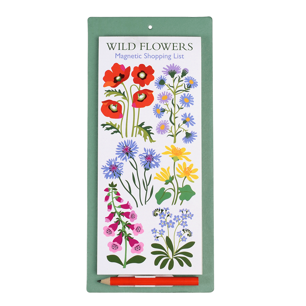 Rex London | Wild Flowers Magnetic Shopping List