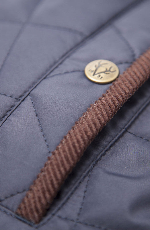 Vedoneire | Quilted Gilet - Slate