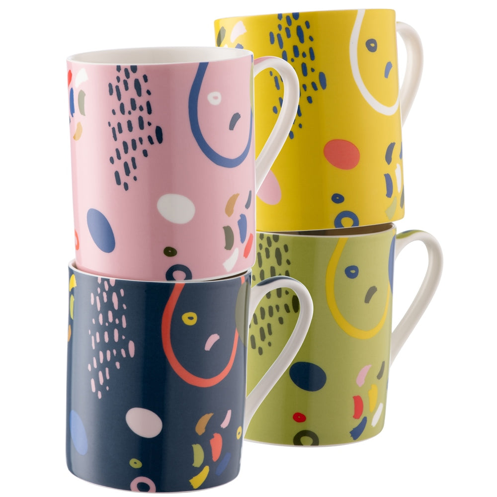 Belleek | Aynsley Verdant Mugs Set of 4