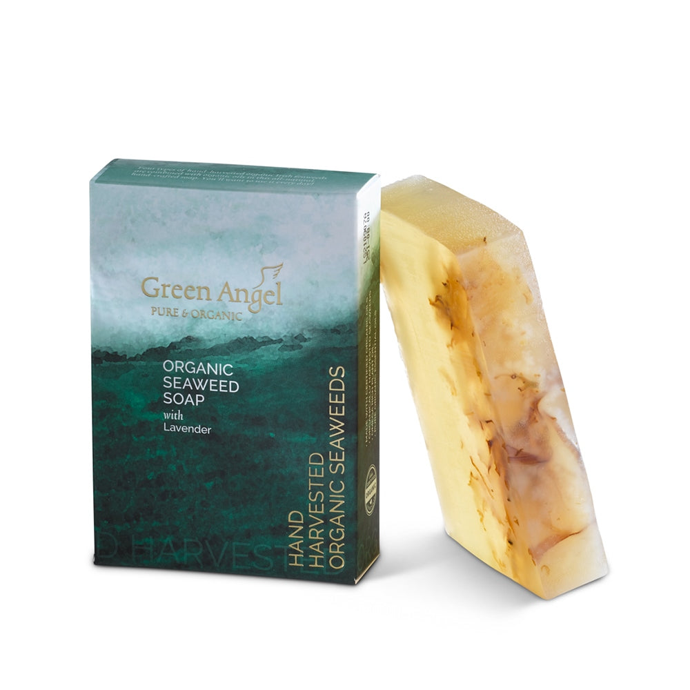 Green Angel | Seaweed Soap With Lavender and Mandarin