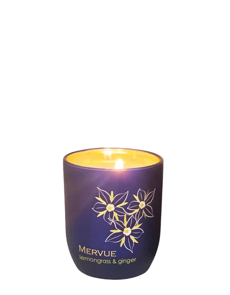 Mervue Organic Skincare | Lemongrass and Ginger Candle