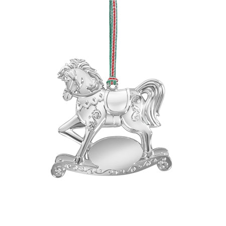 Newbridge Silverware |Silver Plated Rocking Horse Hanging Decoration