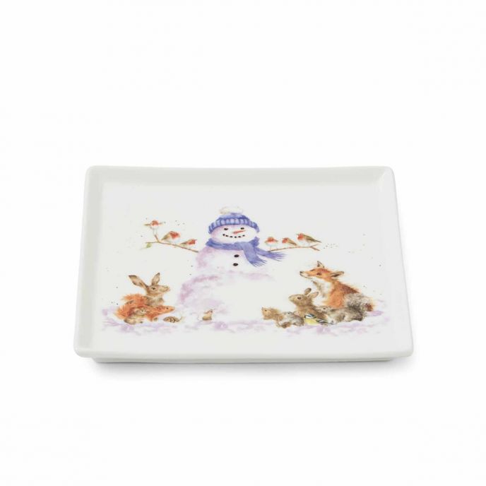 Wrendale | Snowman Square Plate