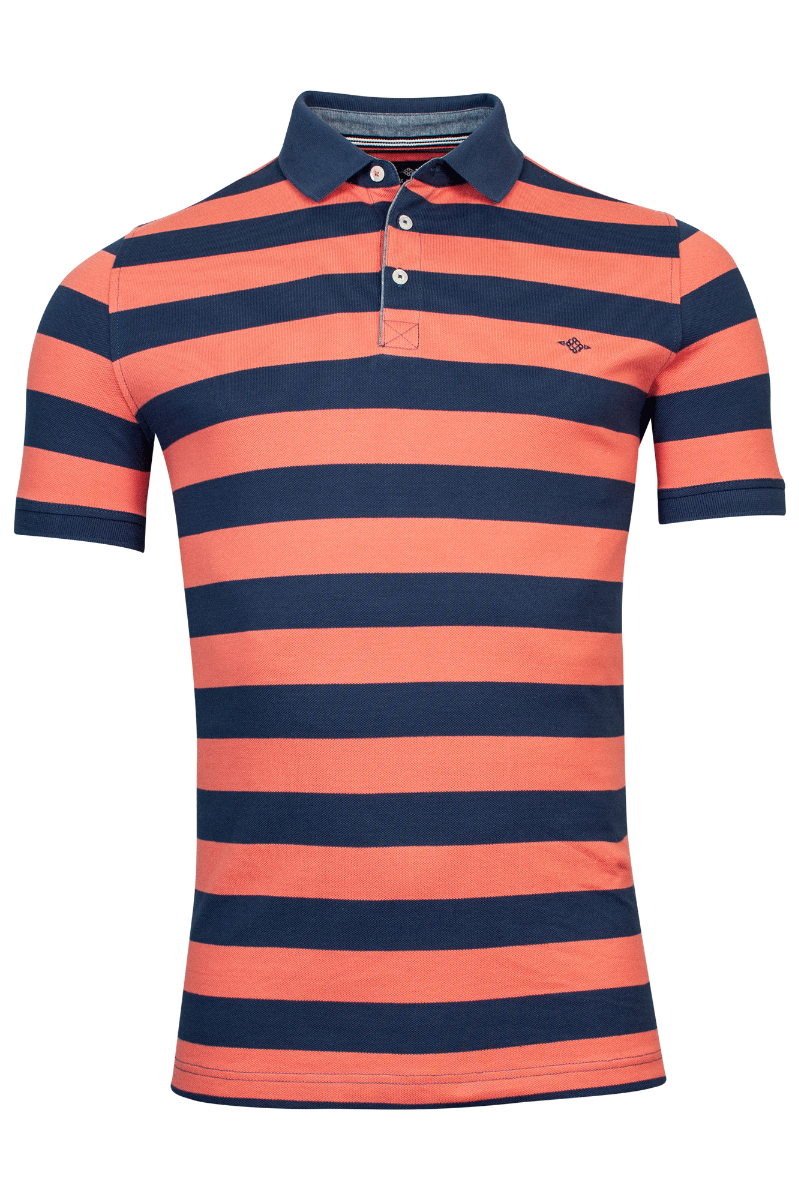 Baileys | Polo Shirt | Coral/Navy