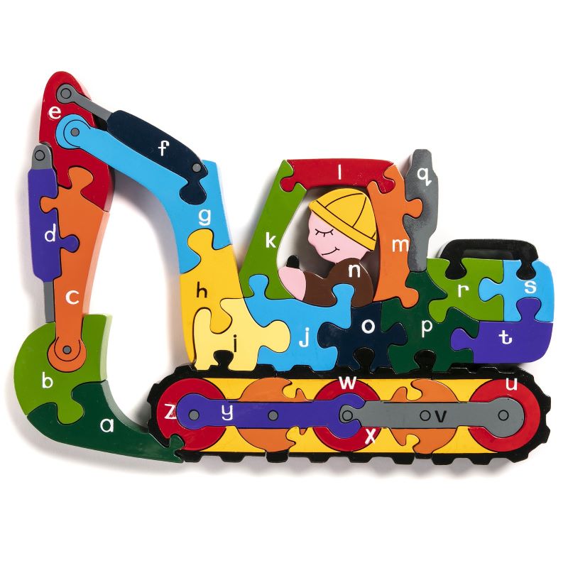 Alphabet Jigsaws | Alphabet Digger Puzzle
