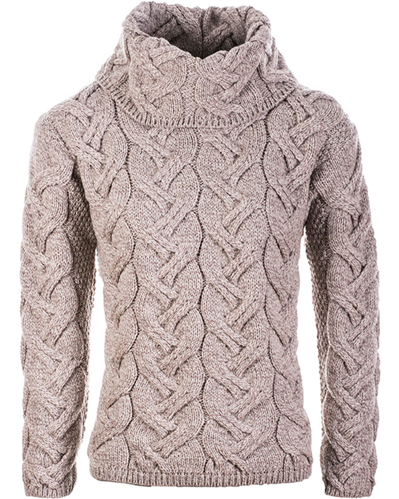 Merino wool clearance cowl neck sweater