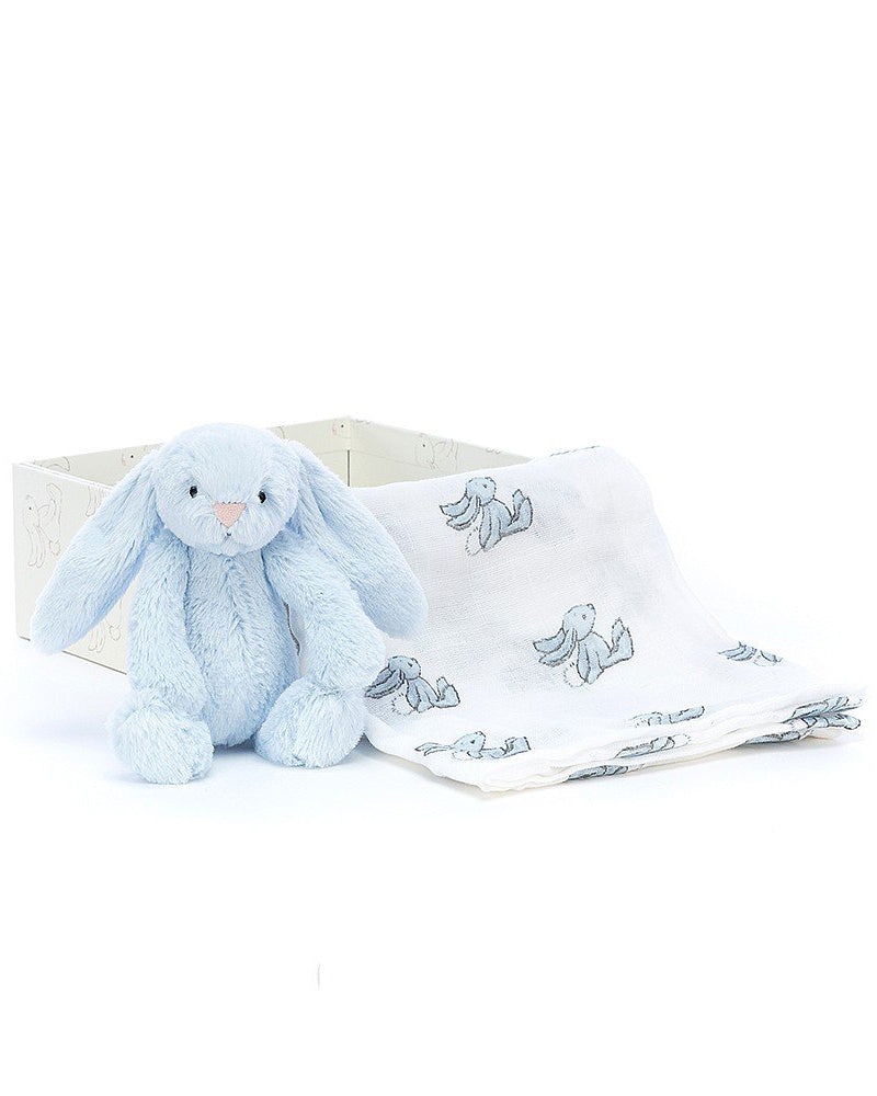 Jellycat | Bashful Blue Bunny Gift Set