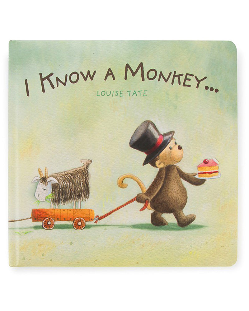 Jellycat | I Know a Monkey Book