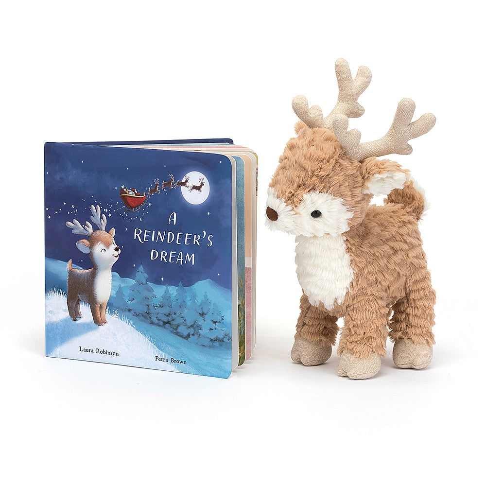 Jellycat Mitzi Reindeer's Dream Book