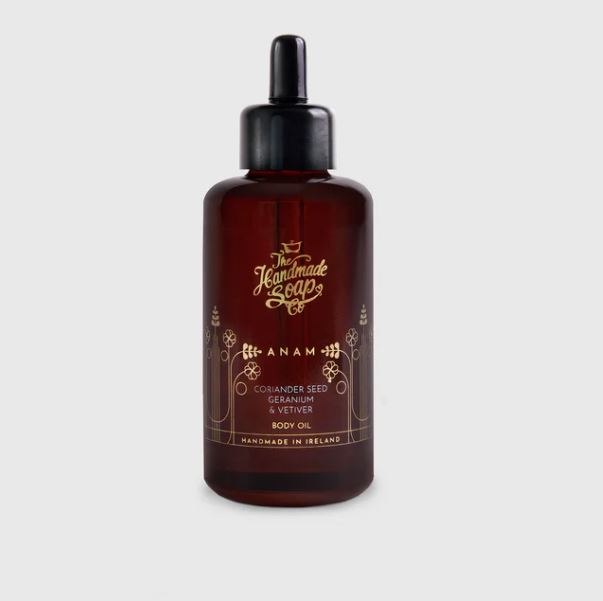 The Handmade Soap Company | ANAM Body Oil |Coriander Seed, Geranium and Vetiver