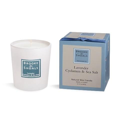 Brooke And Shoals | Lavender, Cyclamen & Sea Salt Candle - Small