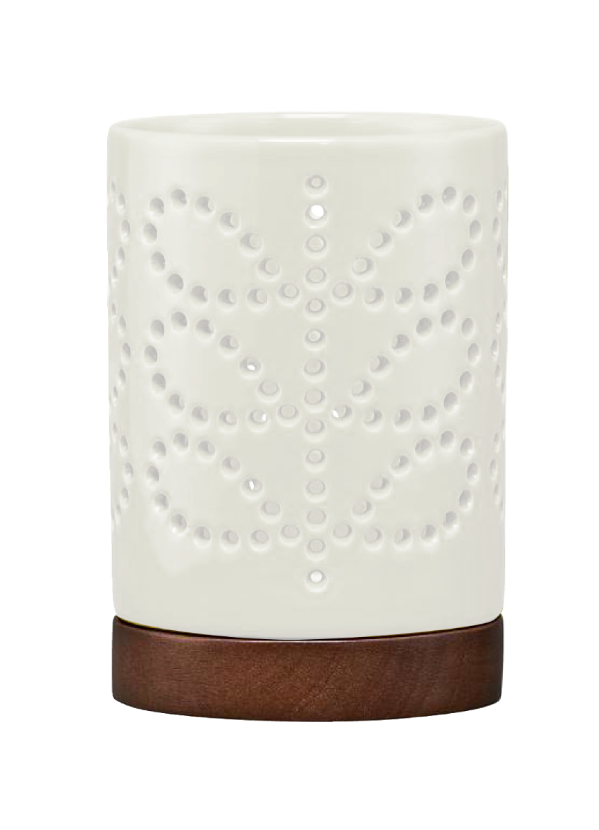 Orla Kiely | Linear Stem Ceramic Lantern -Cream