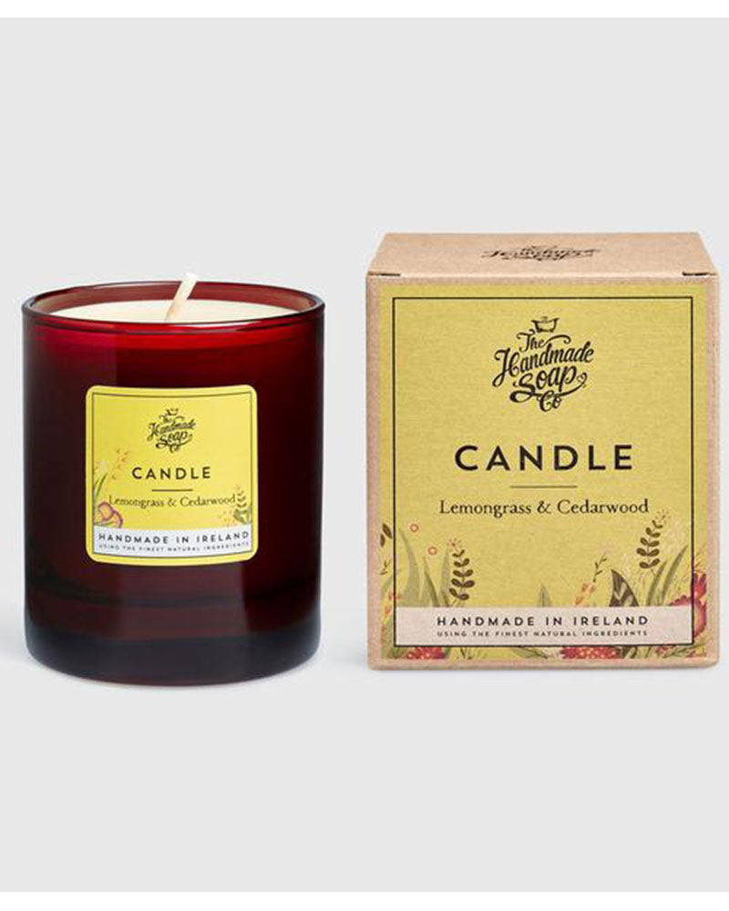 The Handmade Soap Company | Lemongrass and Cedarwood Soy Candle