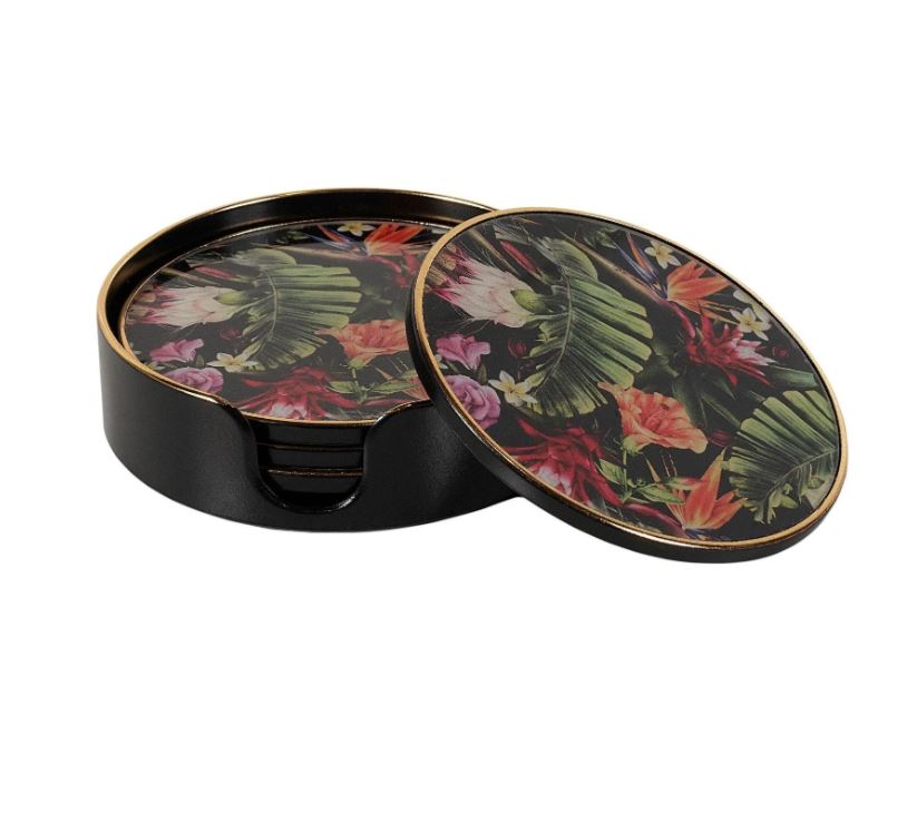 Mindy Brownes | Tropical Vibe Coaster Set of 5