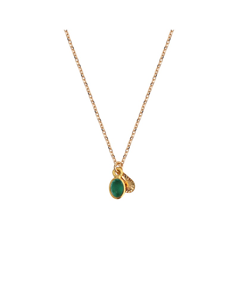 Nilai | Gaia Necklace - Emerald