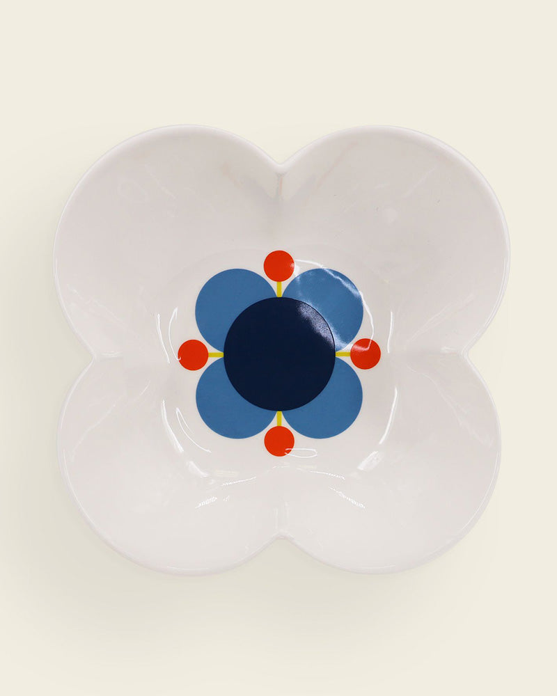 Orla Kiely | Flower Ceramic Serving Bowl