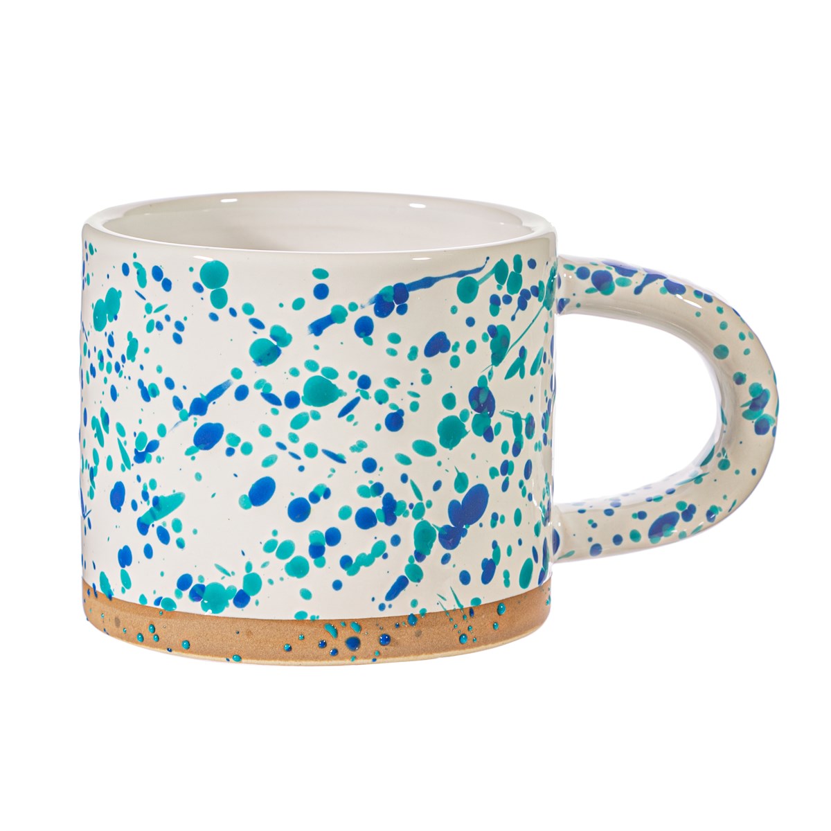 Sass and Belle | Splatterware Mug - Blue