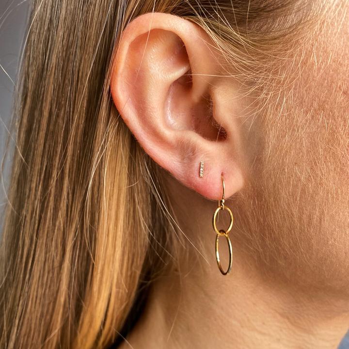 MoMuse | Double Circle Earrings