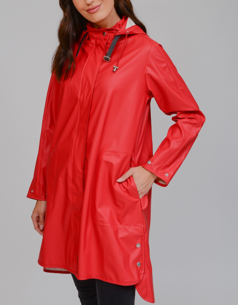Ilse Jacobsen | Rain Jacket Rain71 -Red