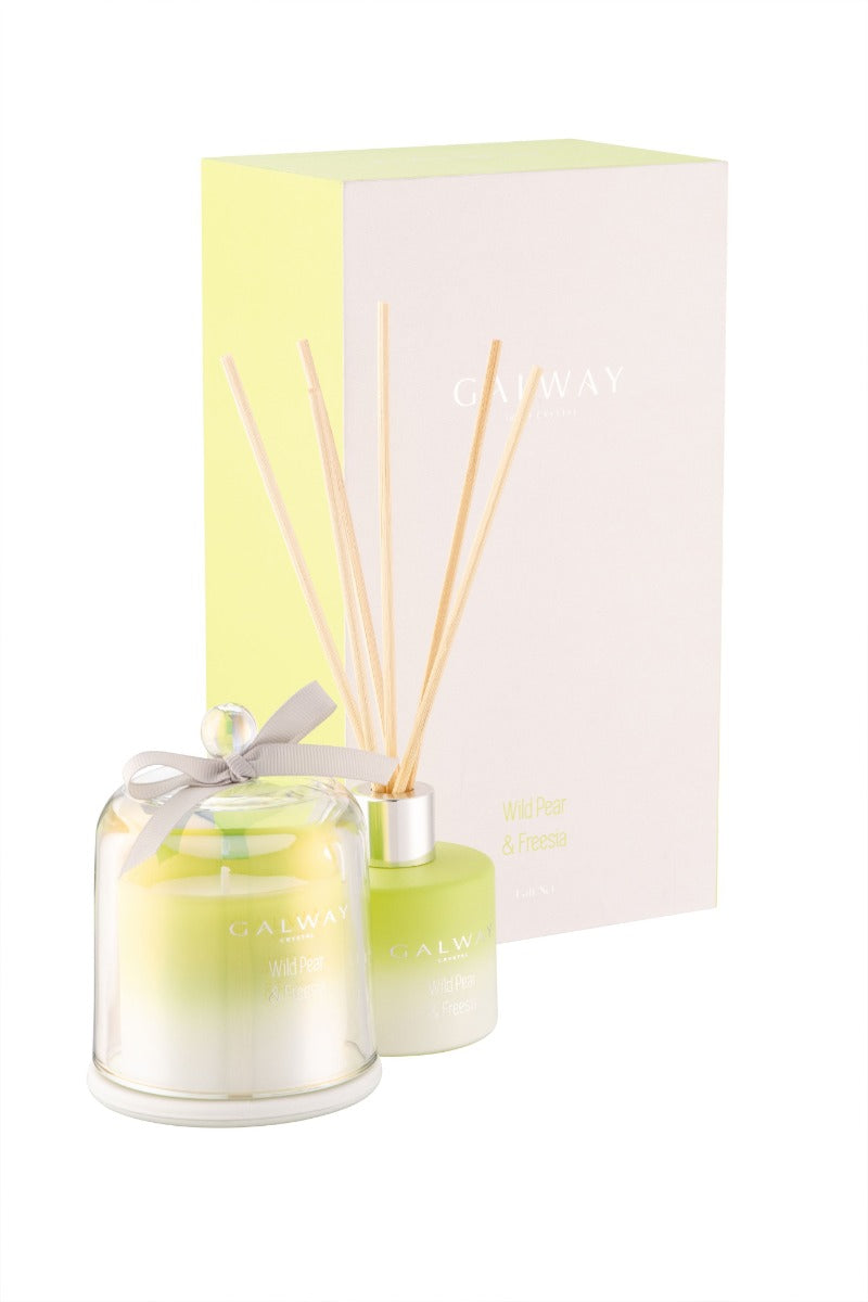 Galway Crystal | Wild Pear And Freesia Gift Set