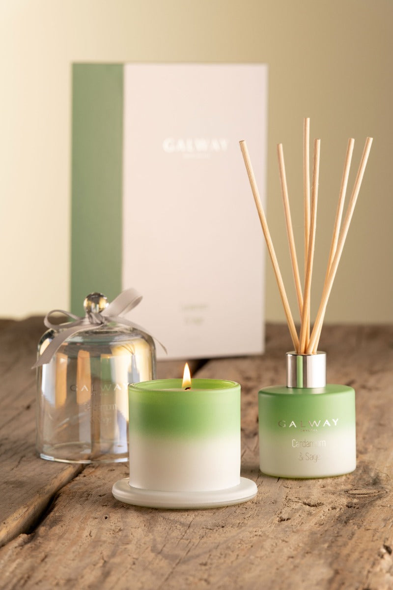 Galway Crystal | Cardamom And Sage Gift Set