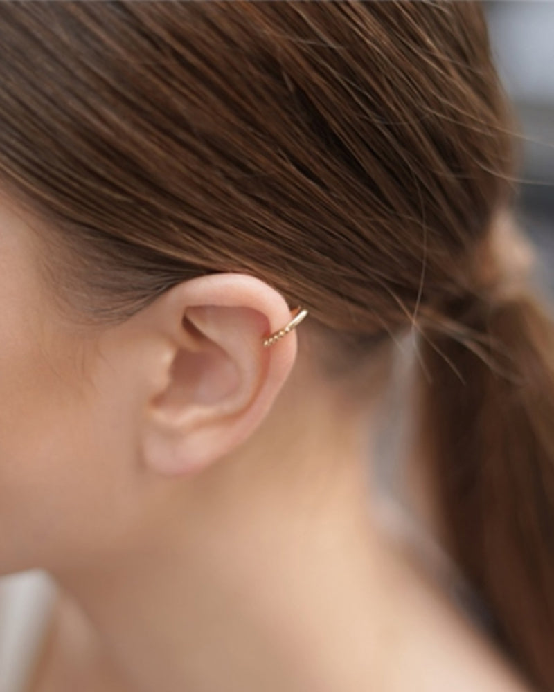 Newbridge Silverware | Single Plain Ear Cuff