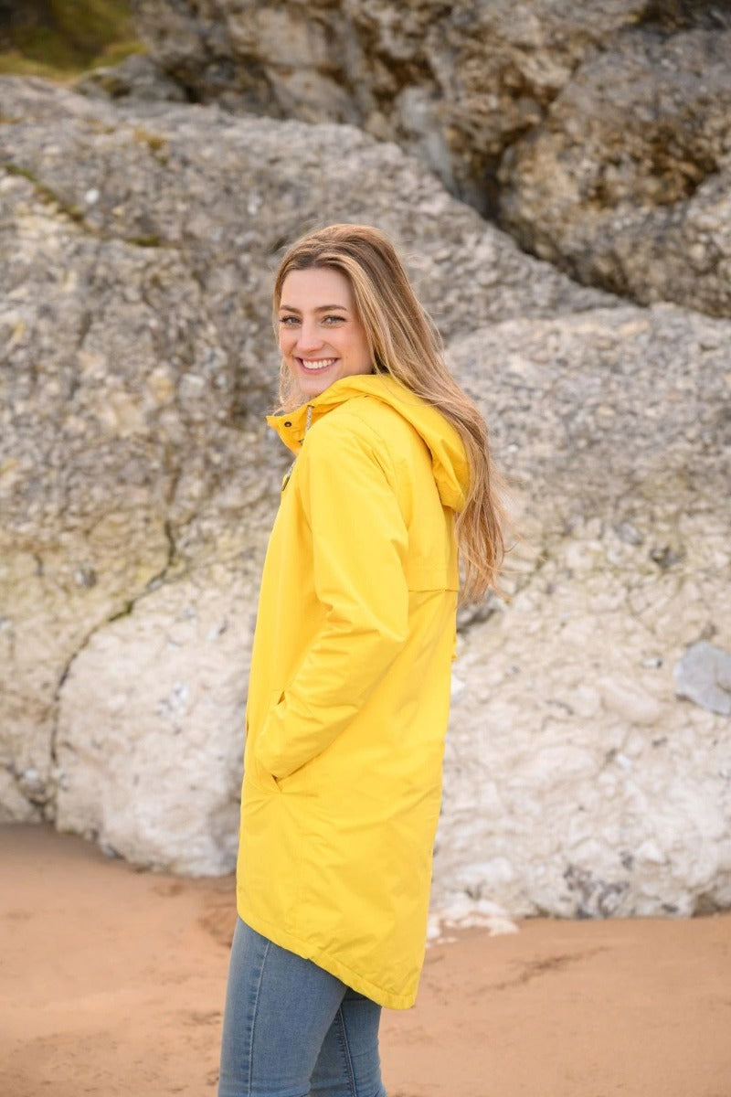 Lighthouse | Beachcomber Waterproof Jacket Long- Dandelion