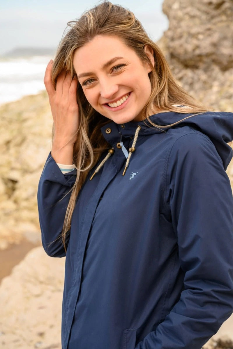 Lighthouse| Beachcomber Jacket Long -Navy