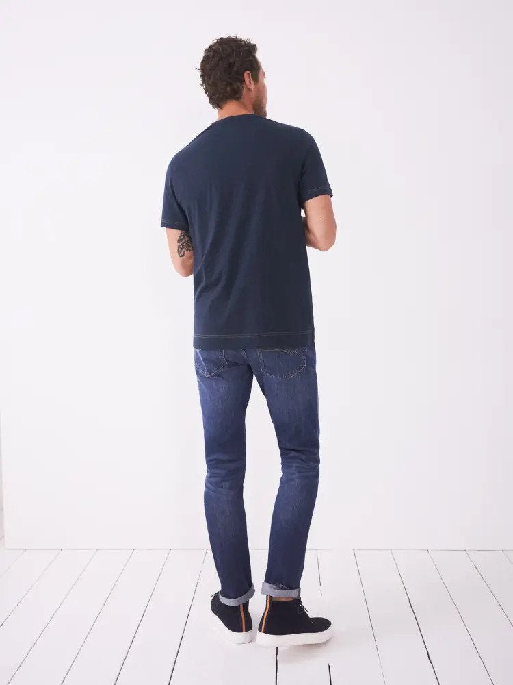 White Stuff | Expedition Graphic T-Shirt -Navy
