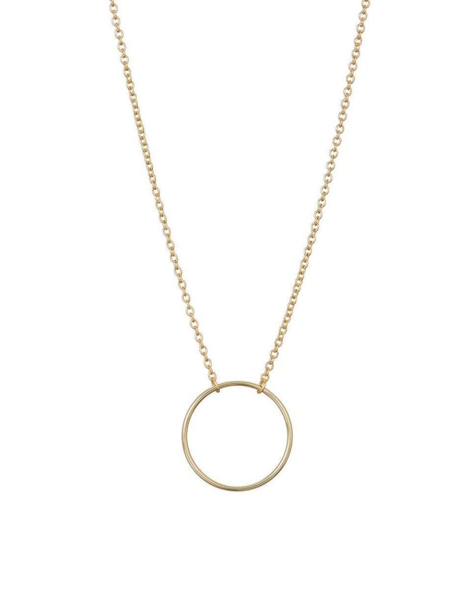 Mary K | Gold Circle Necklace