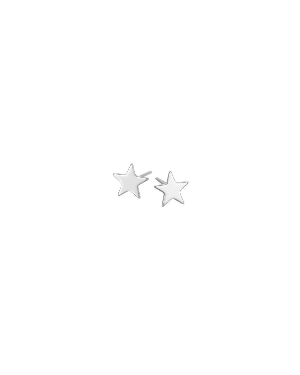 Mary K | Silver Star Stud Earrings