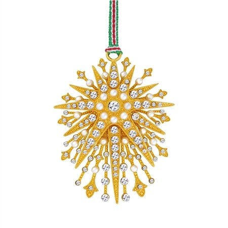 Newbridge Silverware | Starburst Christmas Tree Decoration