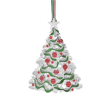 Newbridge Silverware | Green and Red Christmas Tree Decoration