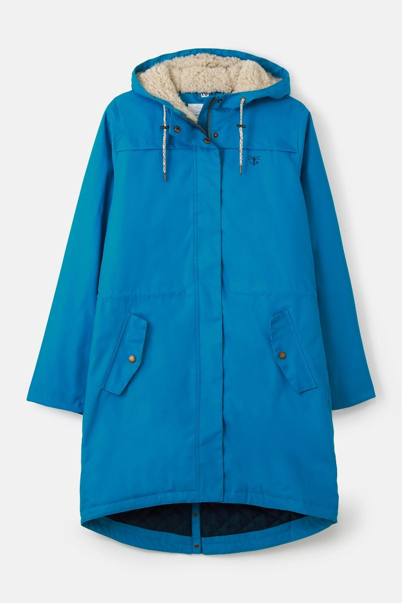 Lighthouse | Abigail Padded Waterproof Coat -Teal