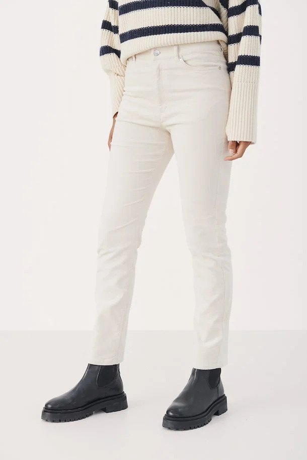 Part Two | Rana Cord Trouser- Pale