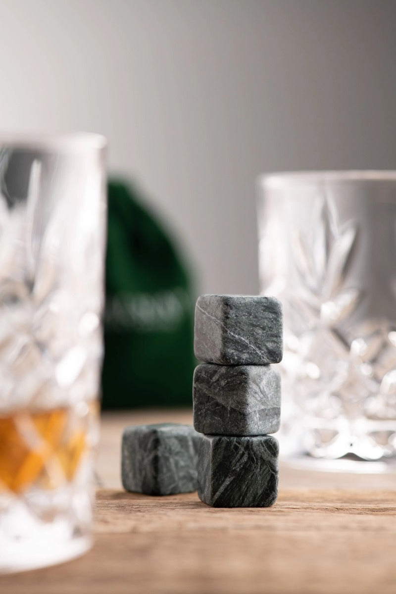 Galway Crystal | Cooling Stones - Green