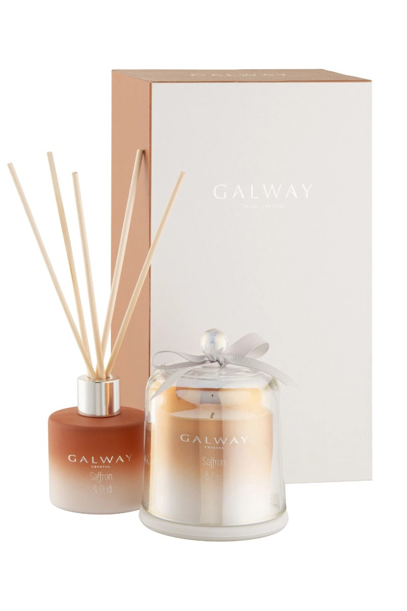 Galway Crystal | Saffron & Oud Gift Set