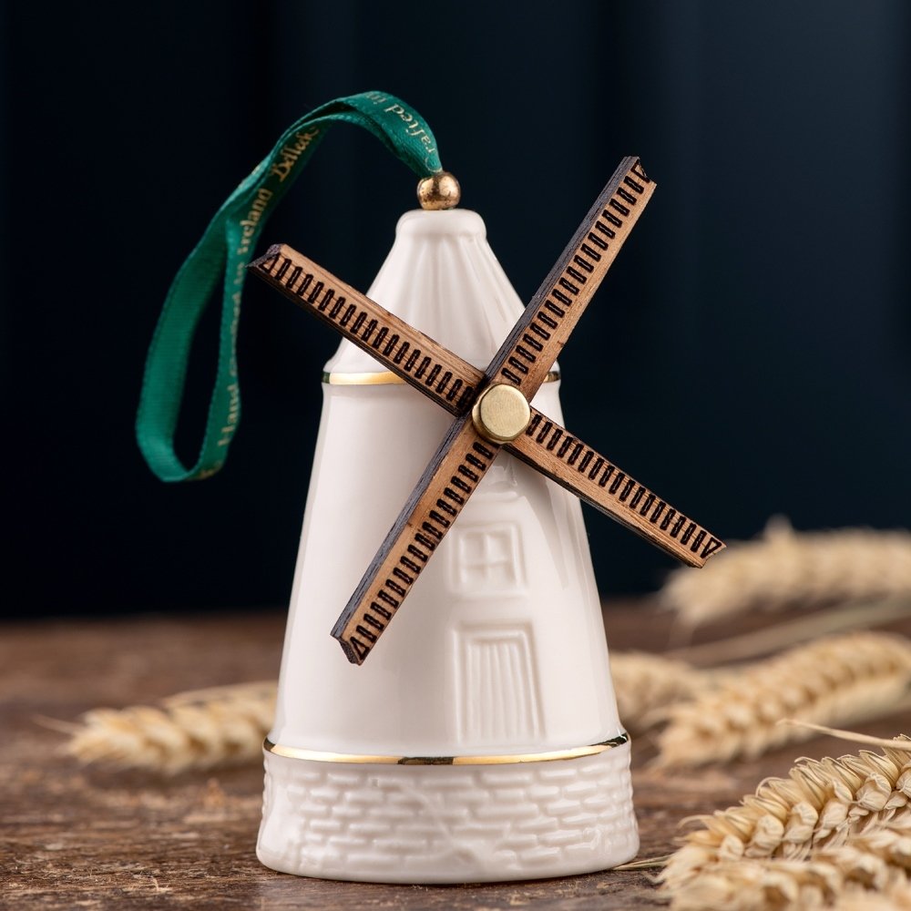Belleek | Classic Windmill Ornament