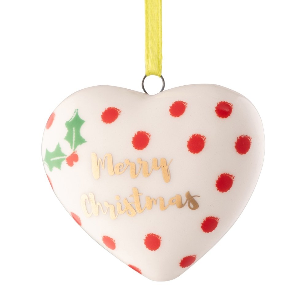 Belleek | Merry Christmas Heart