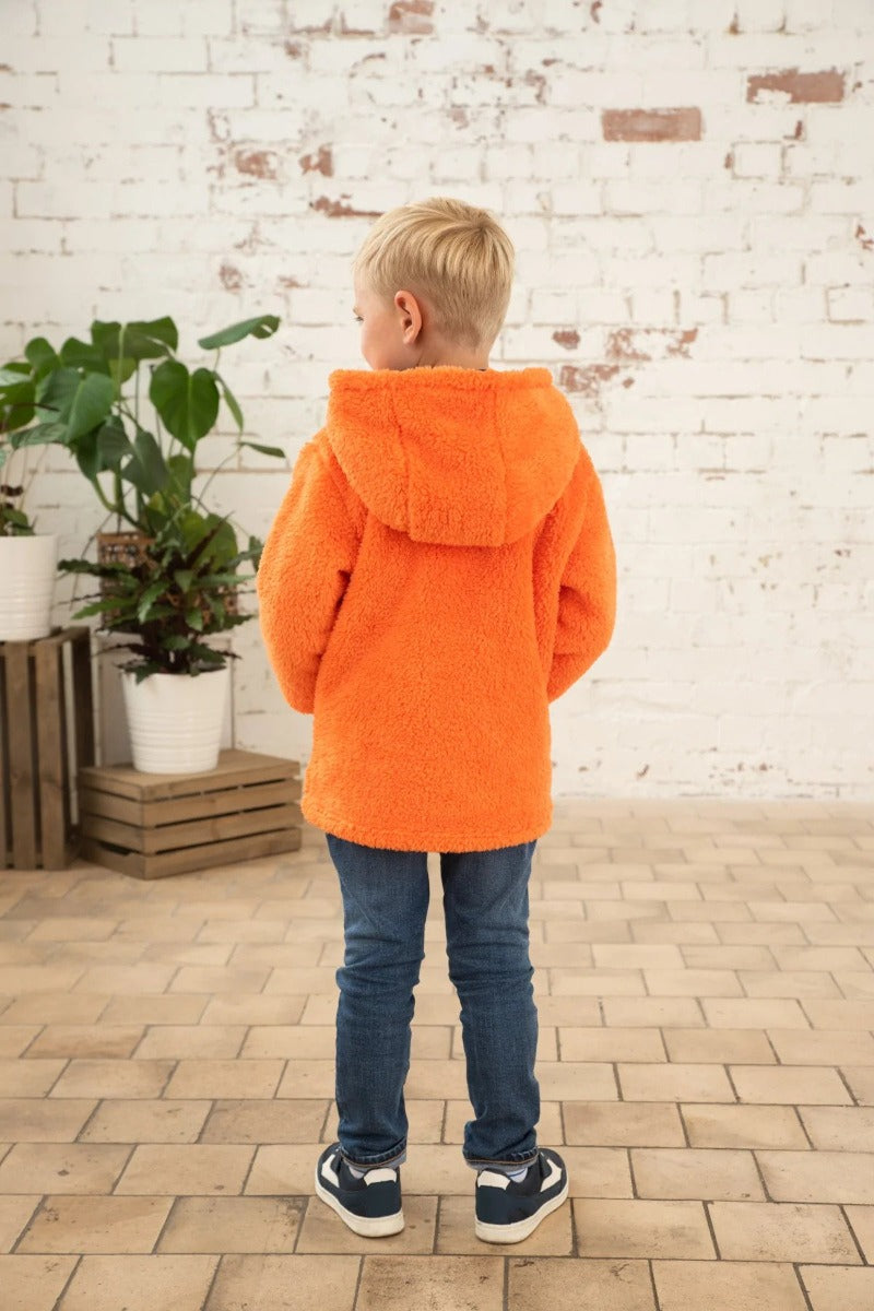 Lighthouse | Ben Fluffy Fleece -Orange